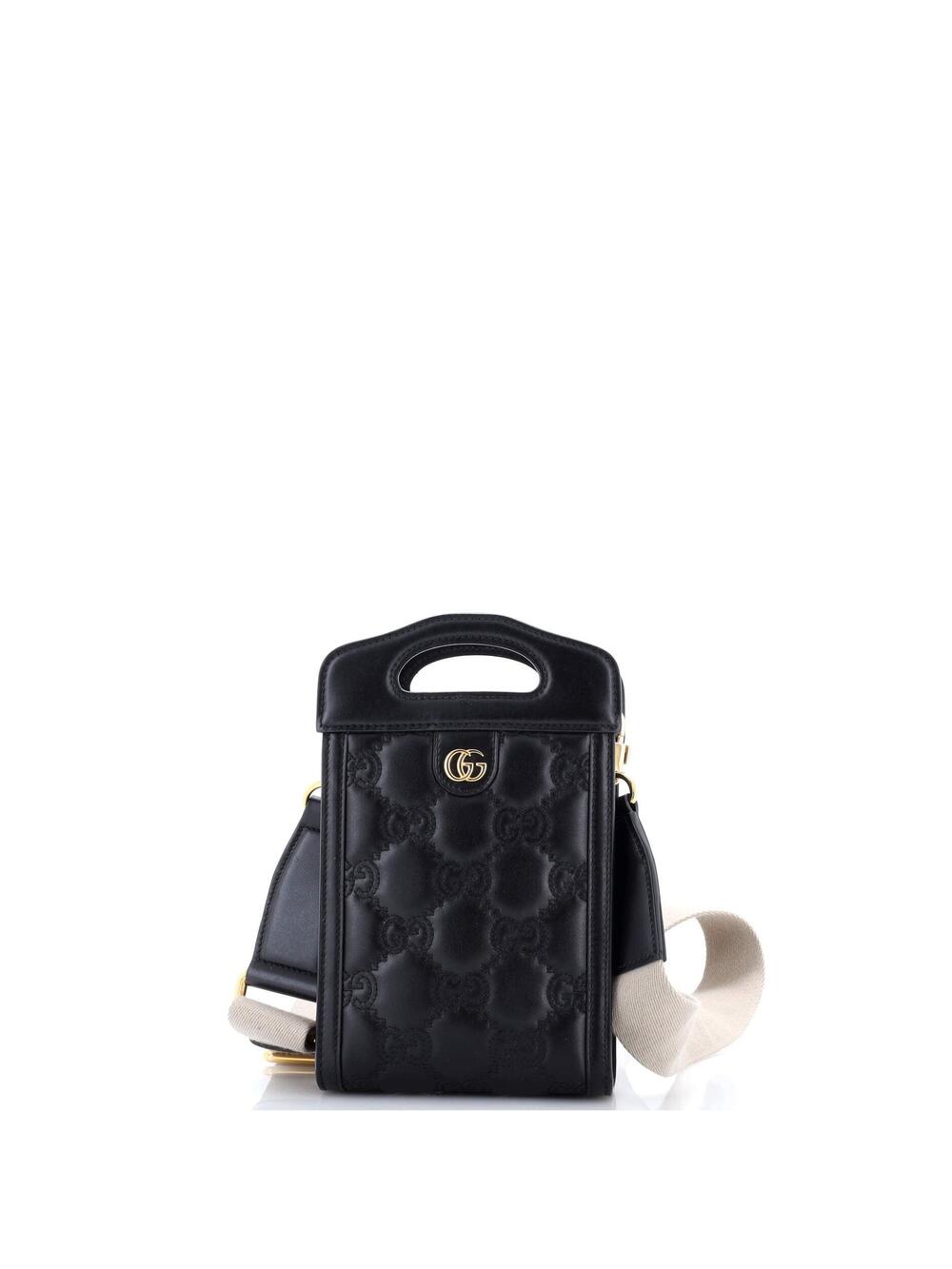 Gucci Top Handle Crossbody Bag Gg #242685G11B